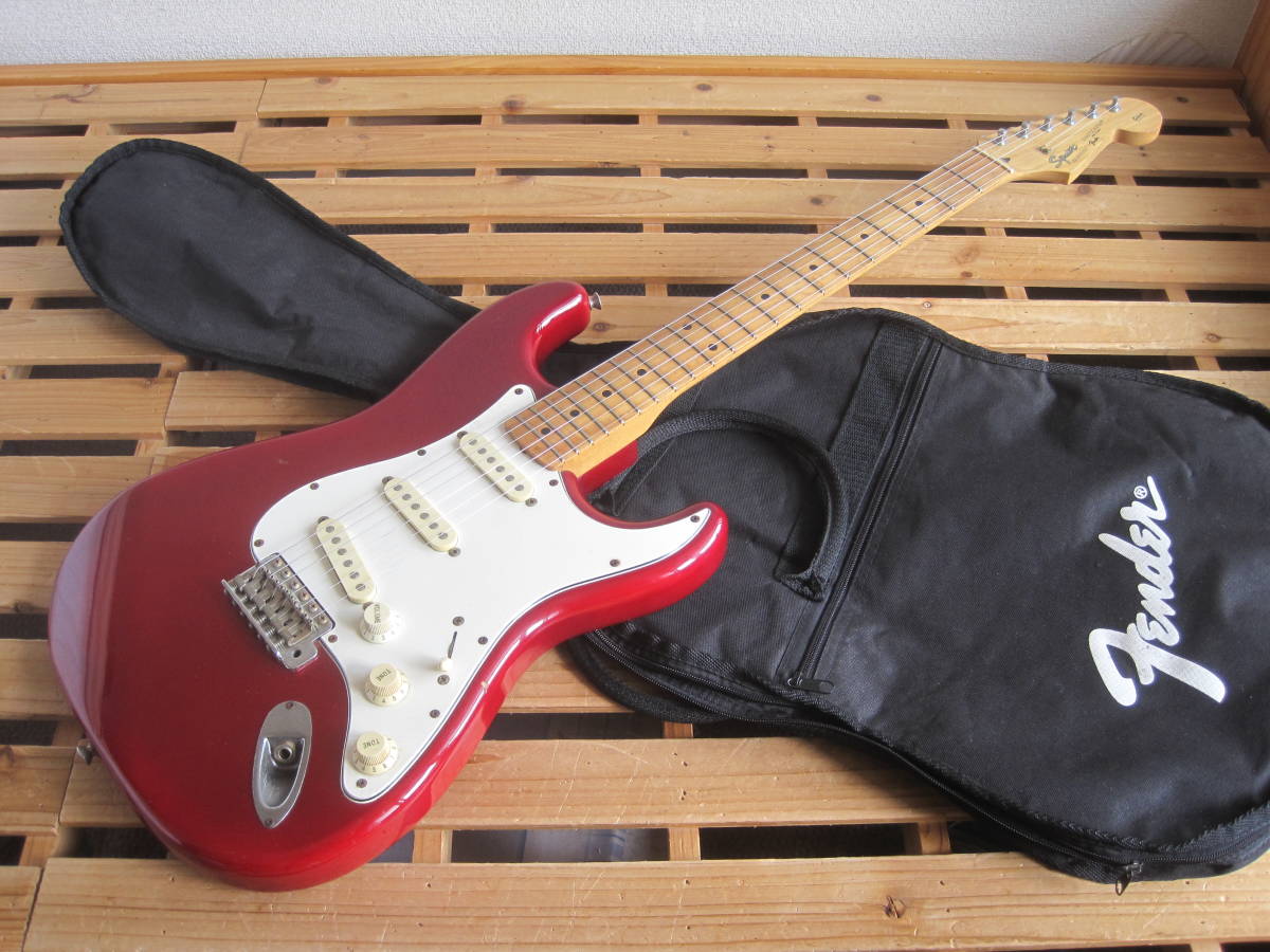 Squier by Fender(スクワイアー フェンダー)SST-33 赤系☆希少!!MADE