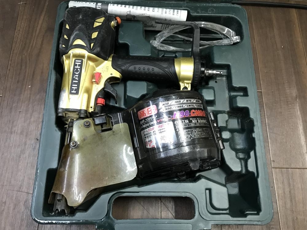 008○おすすめ商品○日立 90mm高圧釘打ち機 NV90HMC lilacmc.ae