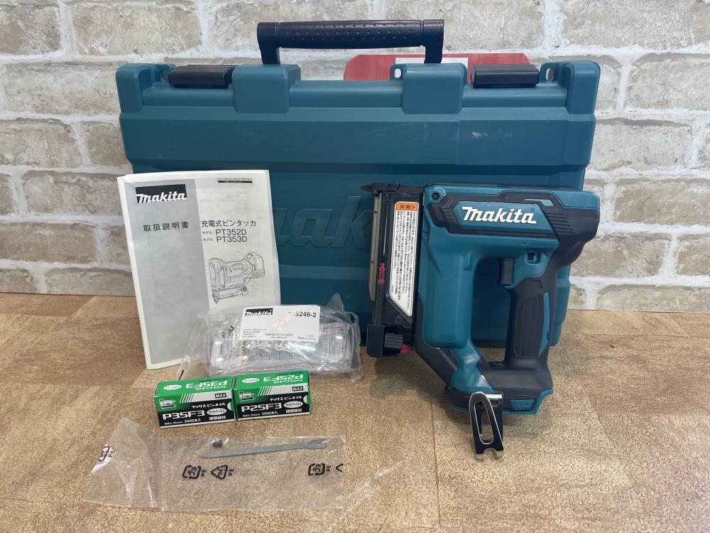 新品本物】 ※本体のみ マキタ ケース付属 18V 充電式ピンタッカ PT353DZK 電動工具 新品本物】 ※本体のみ マキタ ケース付属 18V 充電式ピンタッカ PT353DZK 電動工具