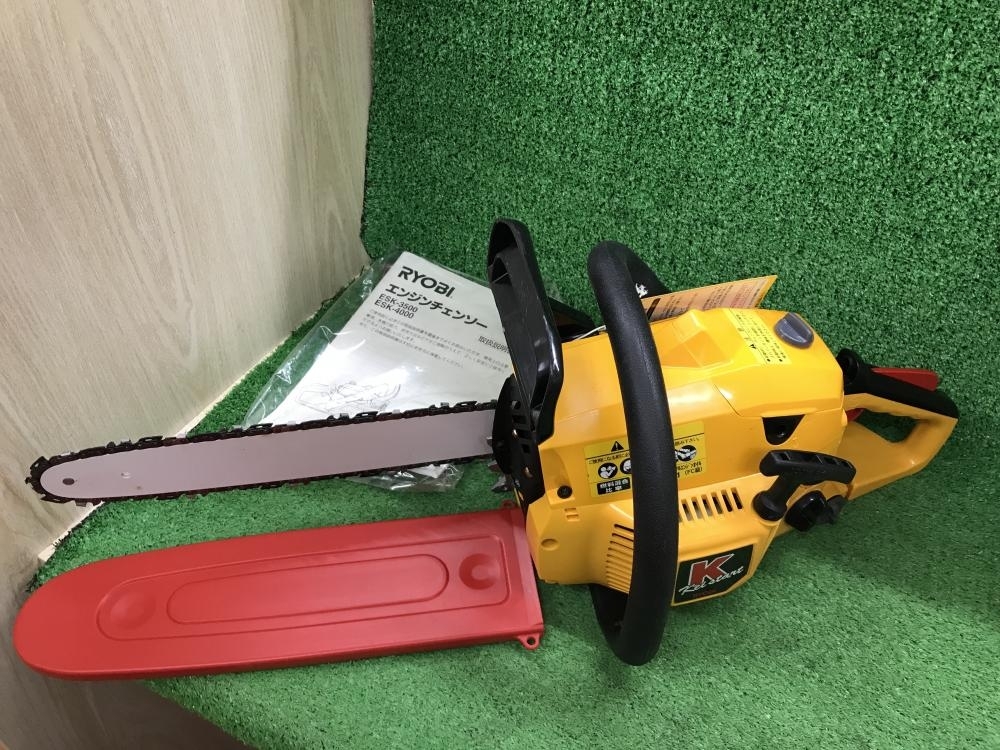 012◇未使用品・即決価格◇RYOBI エンジンチェーンソー ESK-3500 www