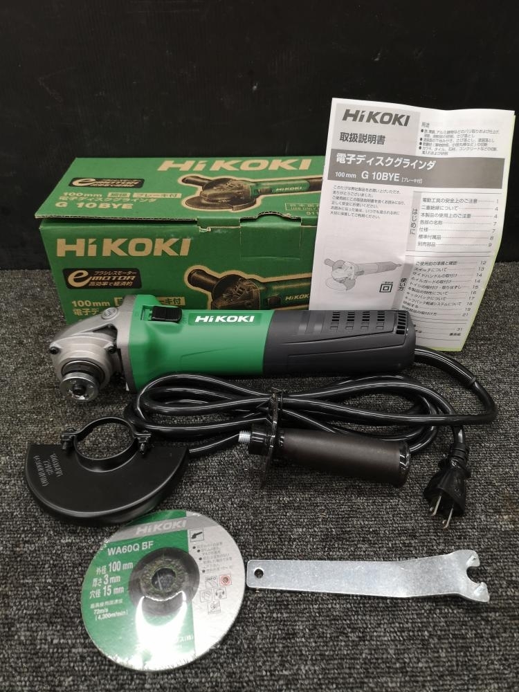 013♪未使用品・即決価格♪HIKOKI ハイコーキ 100mm電子ディスク