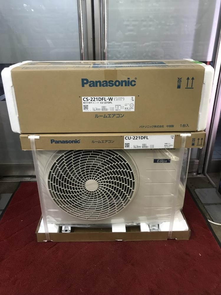 限定販売】 パナソニックエアコン CS-221DFL 室内機 compoliticas.org