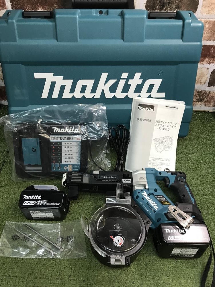 006□未使用品□makita マキタ 充電式オートパックスクリュードライバ