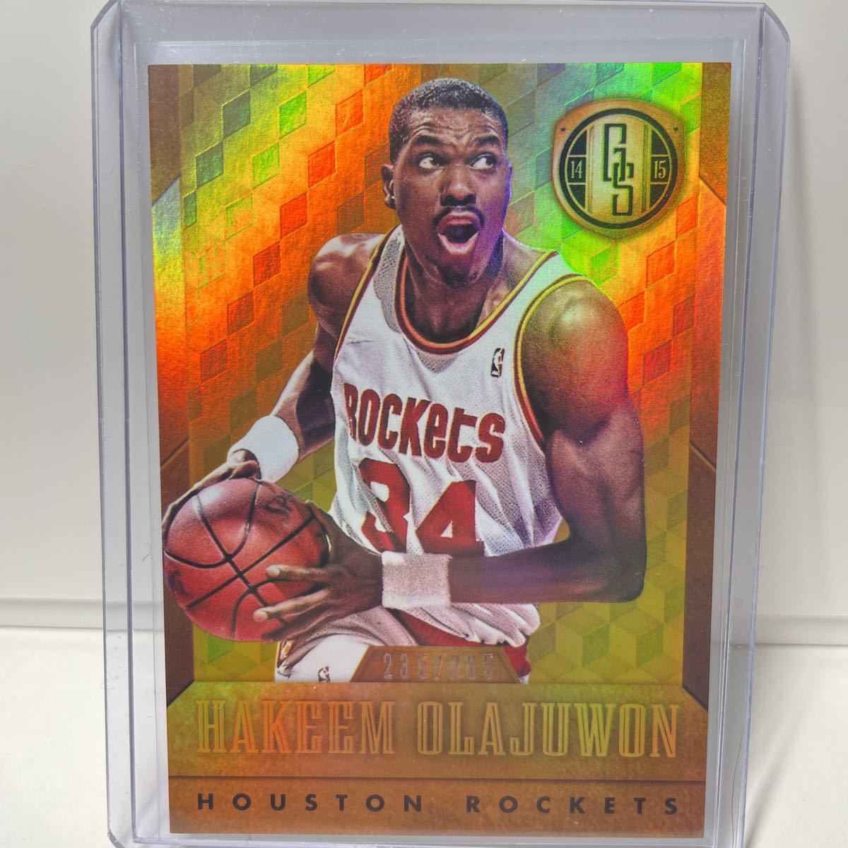 Hakeem Olajuwon /285 2014-15 Panini NBA Gold Standard_画像1