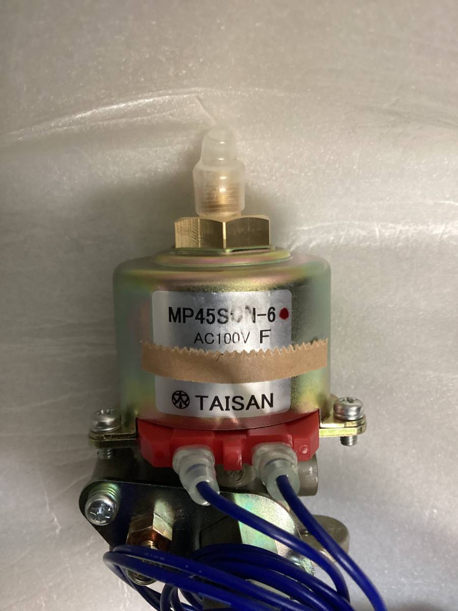 電磁ポンプMP45SCN-6 TAISAN タイサン 8新品 04/04/28 未使用 電磁ポンプMP45SCN-6 TAISAN タイサン 8新品 04/04/28 未使用