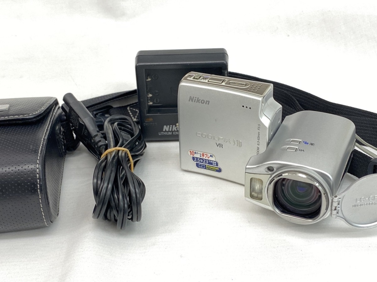 ニコン Nikon coolpix S10 VR nikkor 10x 6.3-63mm F3.5 コンパクト