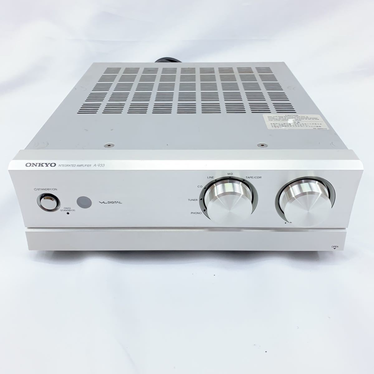 美品 動作良好 高品質 オンキョー ONKYO A-933 プリメインアンプ-