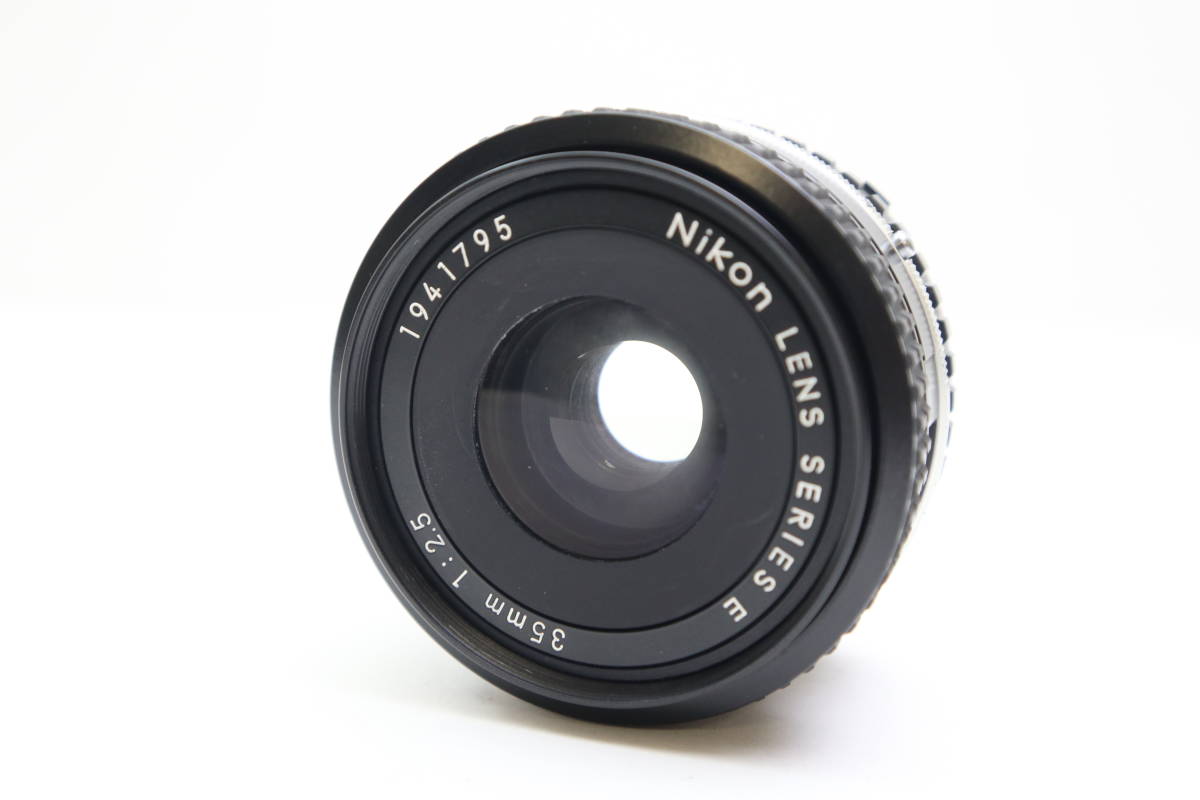 【外観美品】◎Nikon ニコン LENS SERIES E 35mm F2.5 ジャンク品_画像3