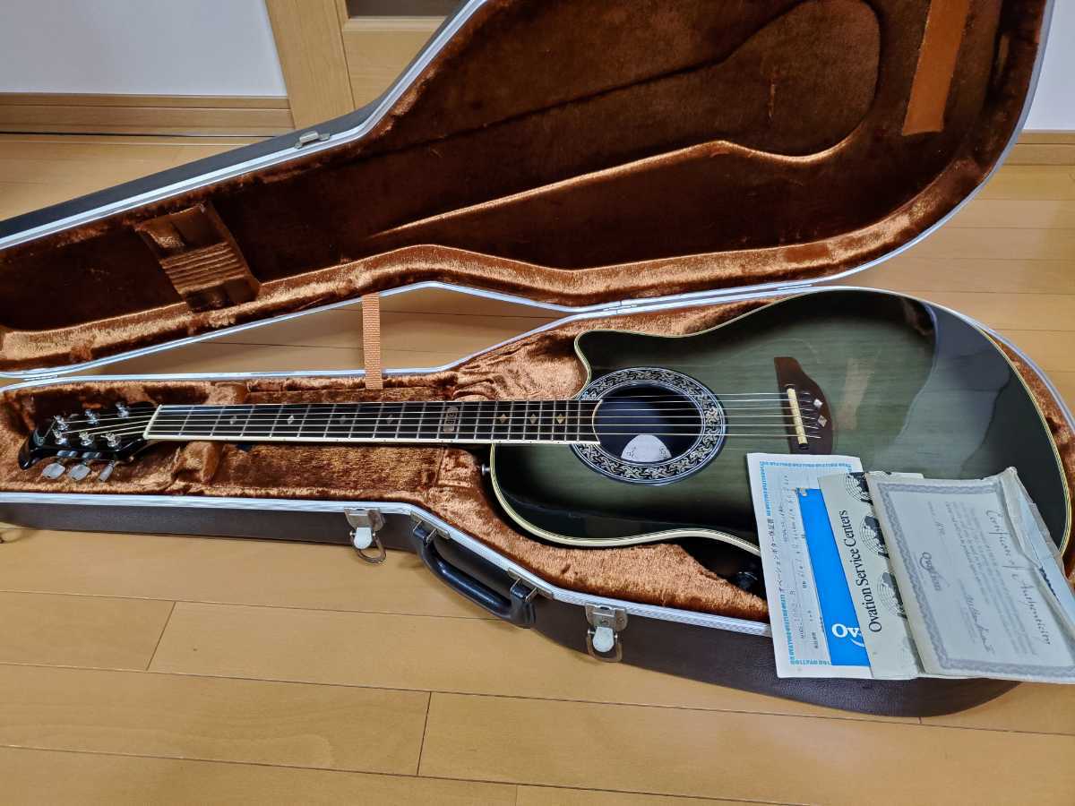 Yahoo!オークション - オベーション USA 1983-B 250本限定モデル Yahoo!オークション - オベーション USA 1983-B 250本限定モデル