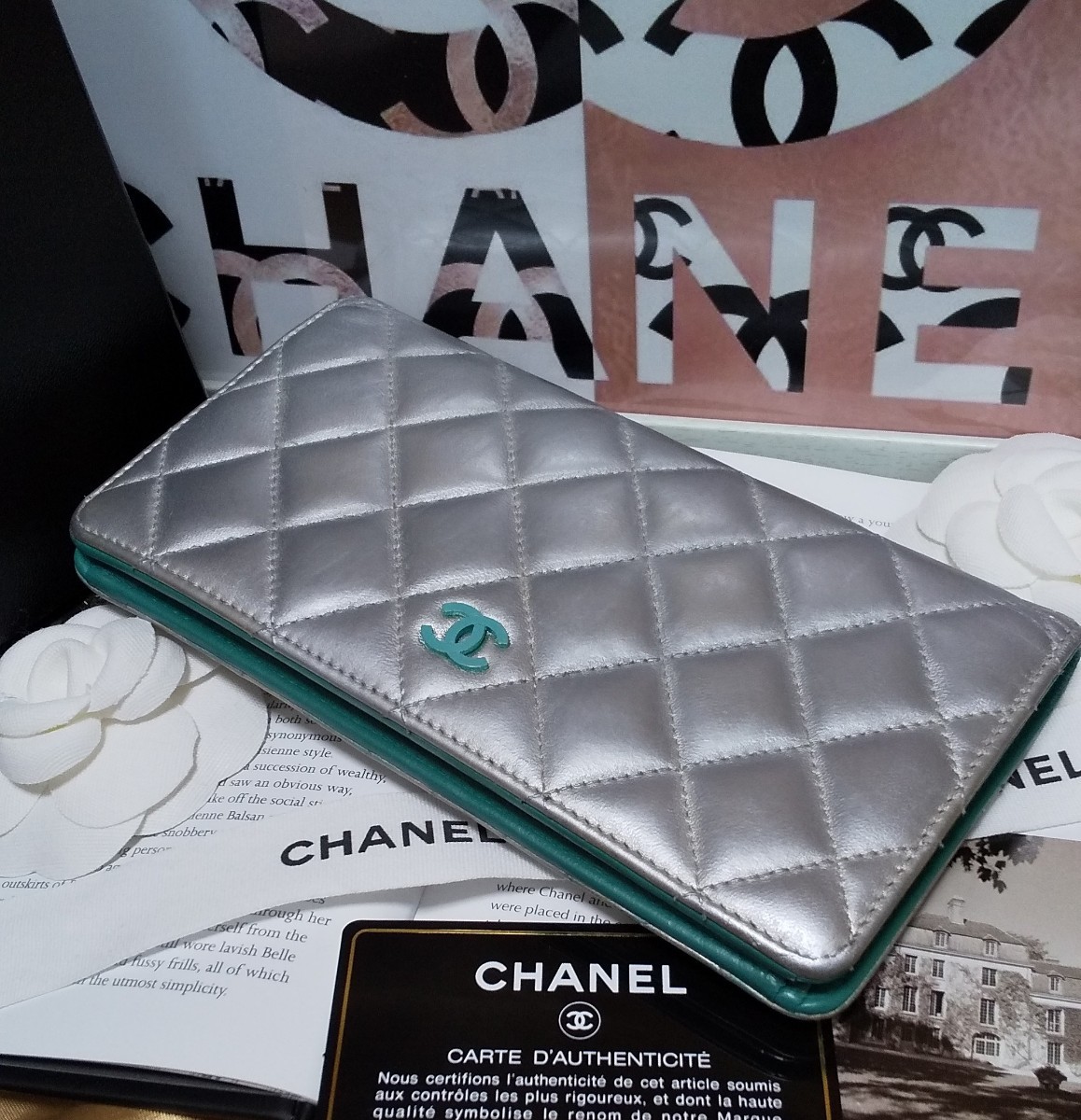 いラインアップ 【ピンクブラック様専用】☆正規品 美品☆CHANEL 財布