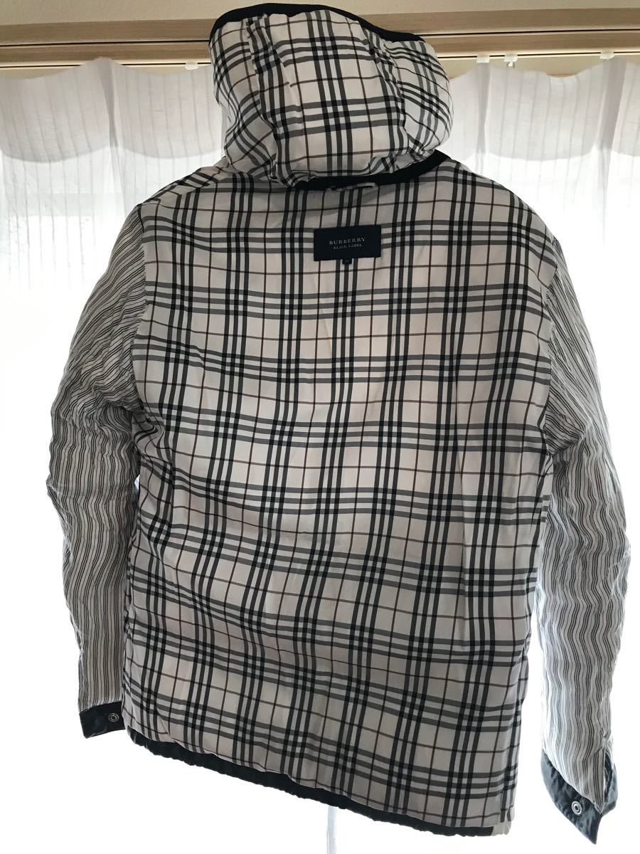 バーバリーブラックレーベル ダウンジャケット BURBERRY BLACK LABEL