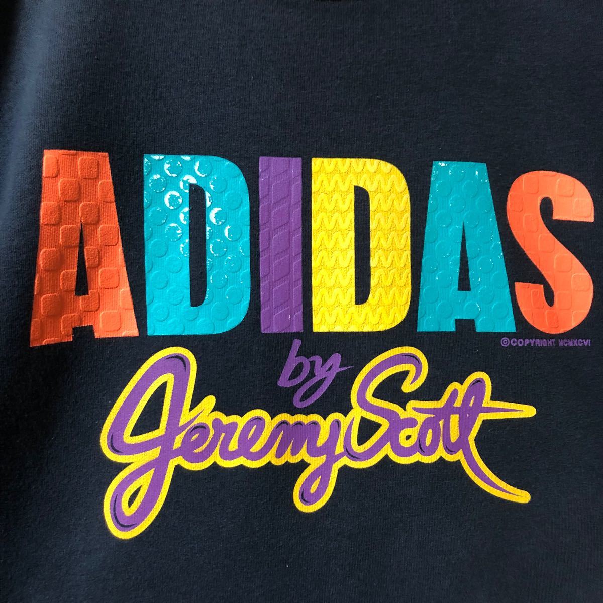 ADIDAS × JEREMY SCOTT アディダス ジェレミースコット ロゴ ADIDAS × JEREMY SCOTT アディダス ジェレミースコット ロゴ