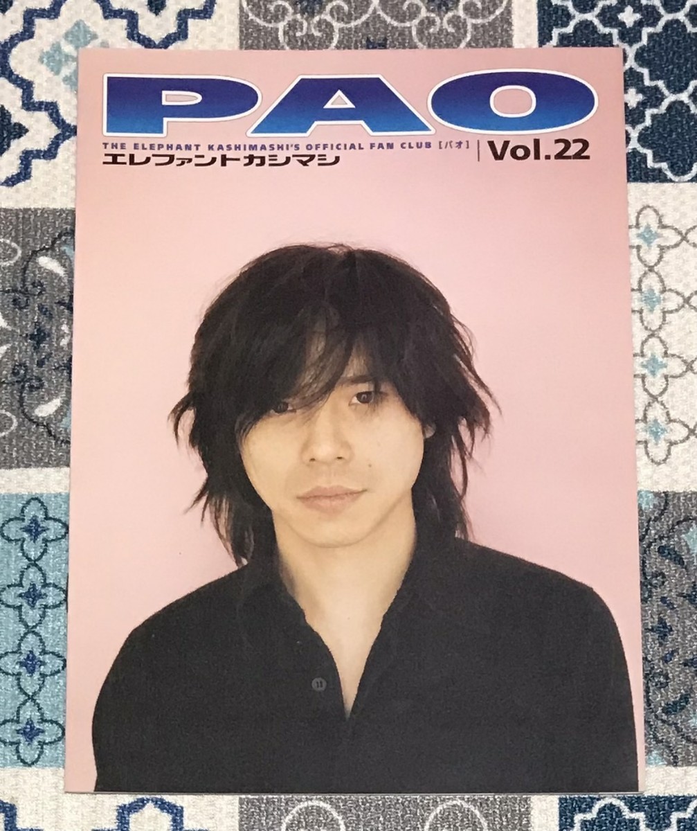 エレファントカシマシ ファンクラブ 会報 PAO vol.22 初期 希少 宮本浩次 エレカシ