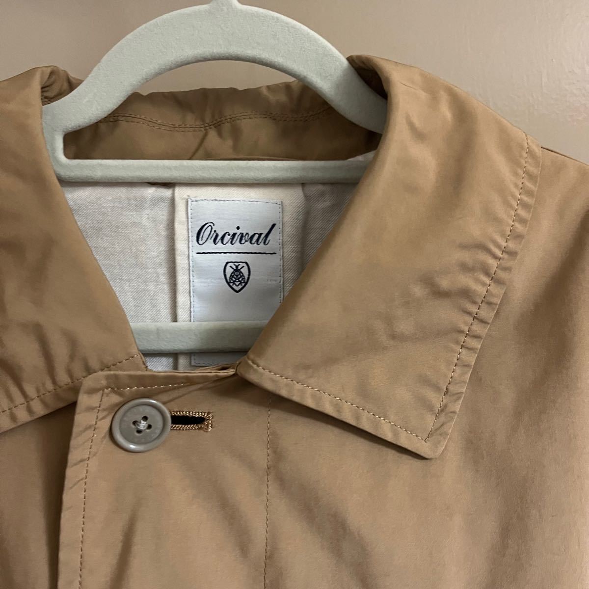 ORCIVAL タフタステンカラーコート ceratinxd.com