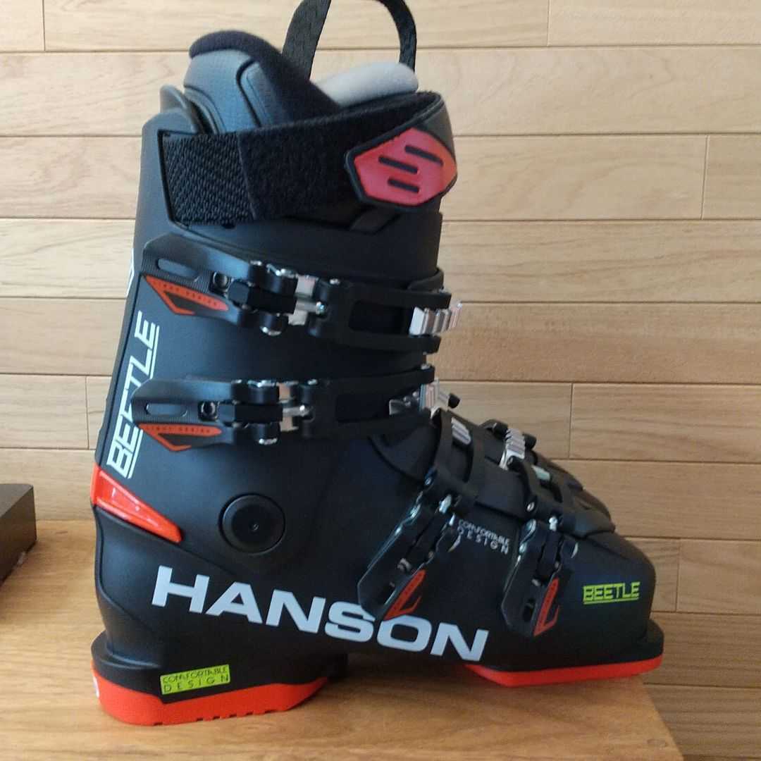 Yahoo!オークション - 新品 26 - 26.5cm Hanson スキーブーツ 黒 Yahoo!オークション - 新品 26 - 26.5cm Hanson スキーブーツ 黒