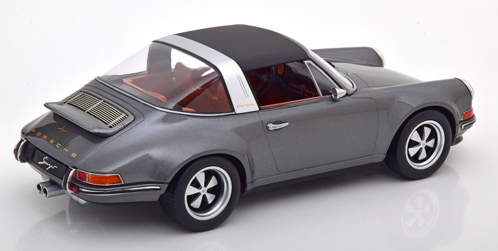 KK scale 1/18 Porsche Singer 911 Targa anthracit　グレー　ダイキャスト製　ポルシェ_画像2