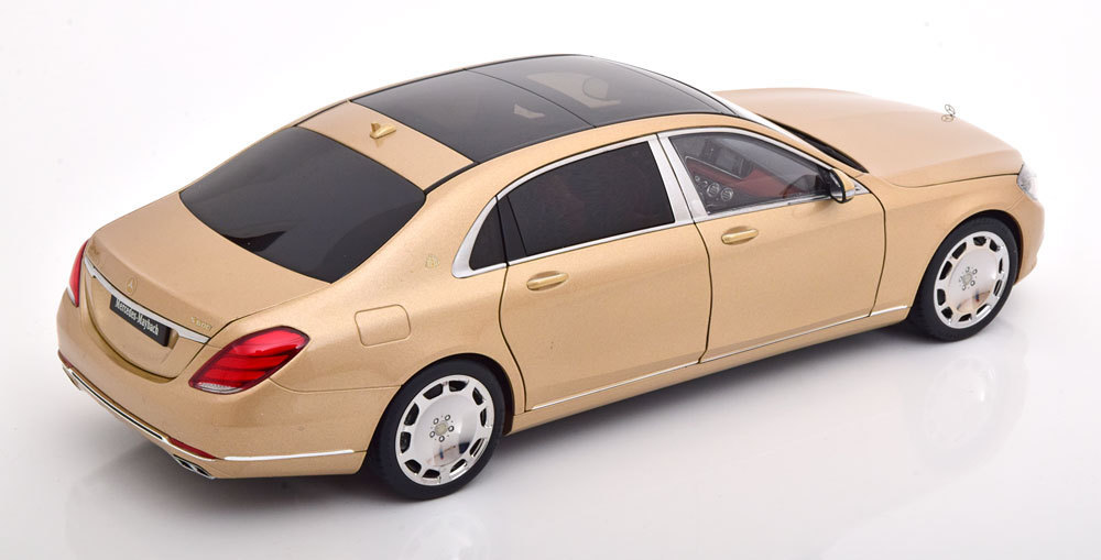 AUTOart 1/18 Mercedes Maybach S600 SWB 2015 ゴールド メルセデス