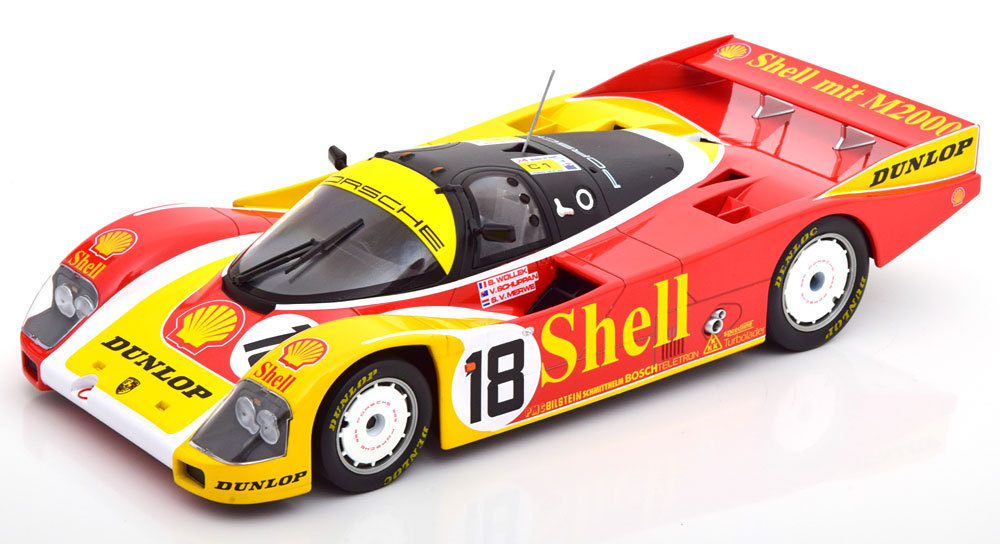 norev 1/18 Porsche 962 C #18 24h Le Mans 1988 Wollek/Schuppan/v.d.Merwe　ポルシェ　ルマン　ノレブ