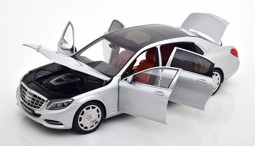 AUTOart 1/18 Mercedes Maybach S600 SWB 2015 シルバー　メルセデス　ベンツ　マイバッハ_画像3