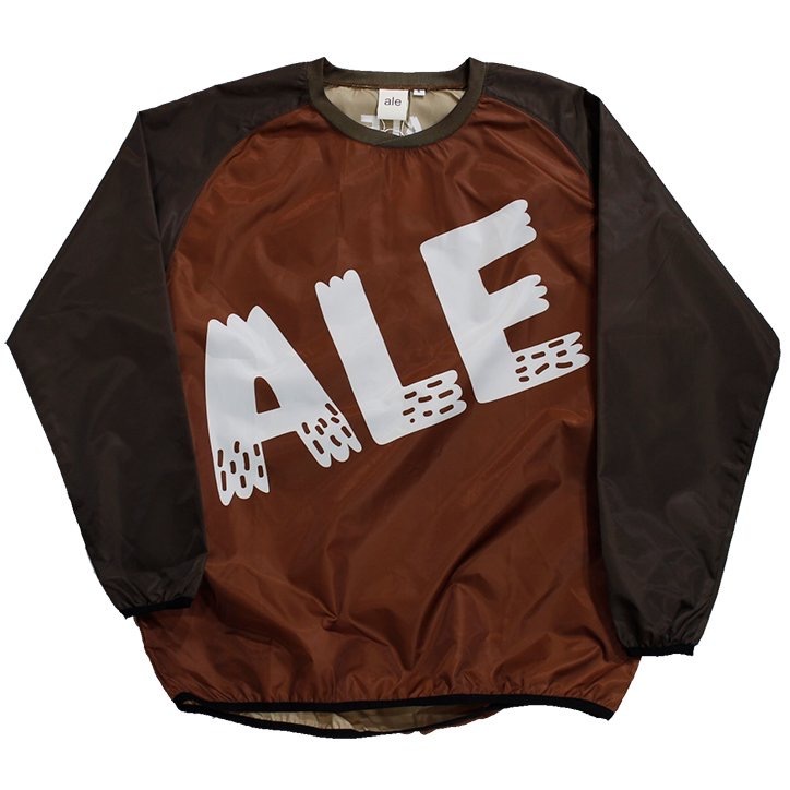 ale (アレ) 森の ピステ トップ (S) BROWN a21FW-MPT | futsal soccer フットサル サッカー ブラウン ジャージ_画像1