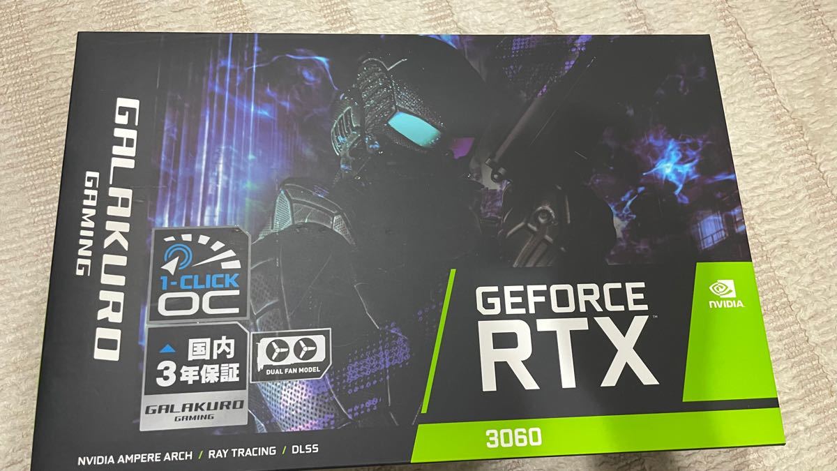 非LHR】玄人志向GARAKURO GG-RTX3060-E12GB/OC/DF | contifarma.pe