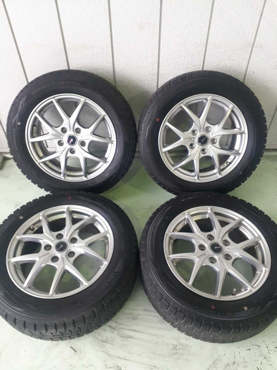 美品!【weds】205/60R16 2019年製ダンロップ【スタッドレス】タイヤ4