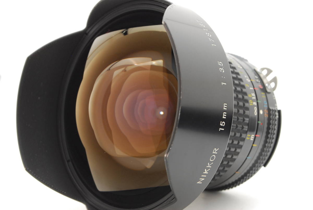 Nikon ニコン AI NIKKOR 15mm F3.5 Fマウント 大口径 超広角単焦点レンズ MFレンズ 440-Y818_画像3