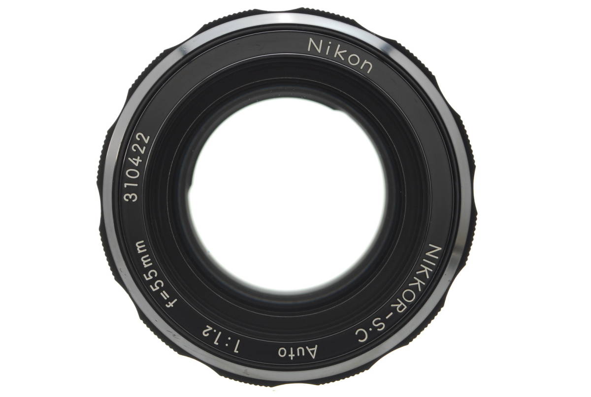 Nikon ニコン 非AI NIKKOR S C Auto 55mm F1.2 Fマウント 大口径 MFレンズ 80-Y819_画像8