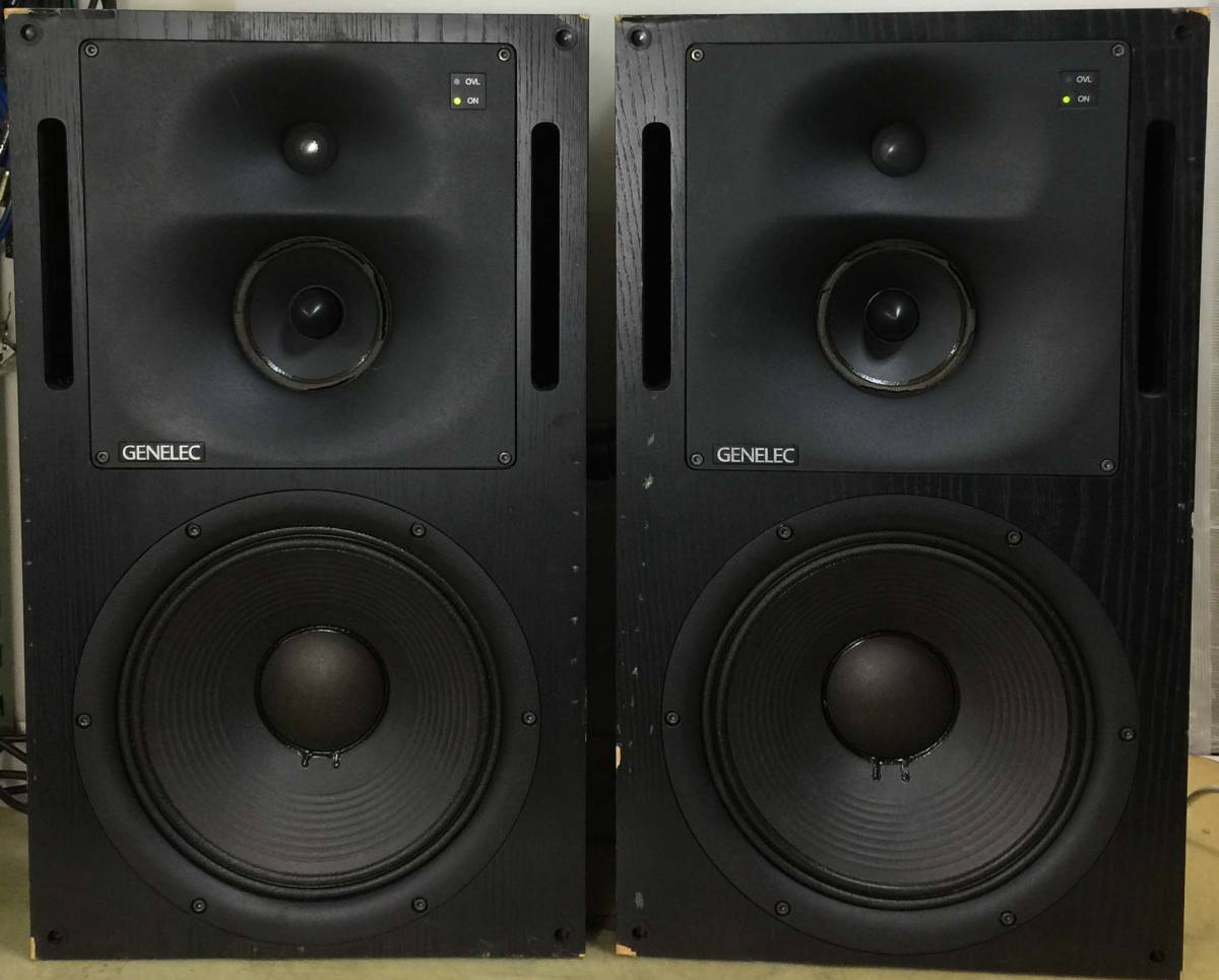 Yahoo!オークション - GENELEC 1037B スタジオモニタースピーカー