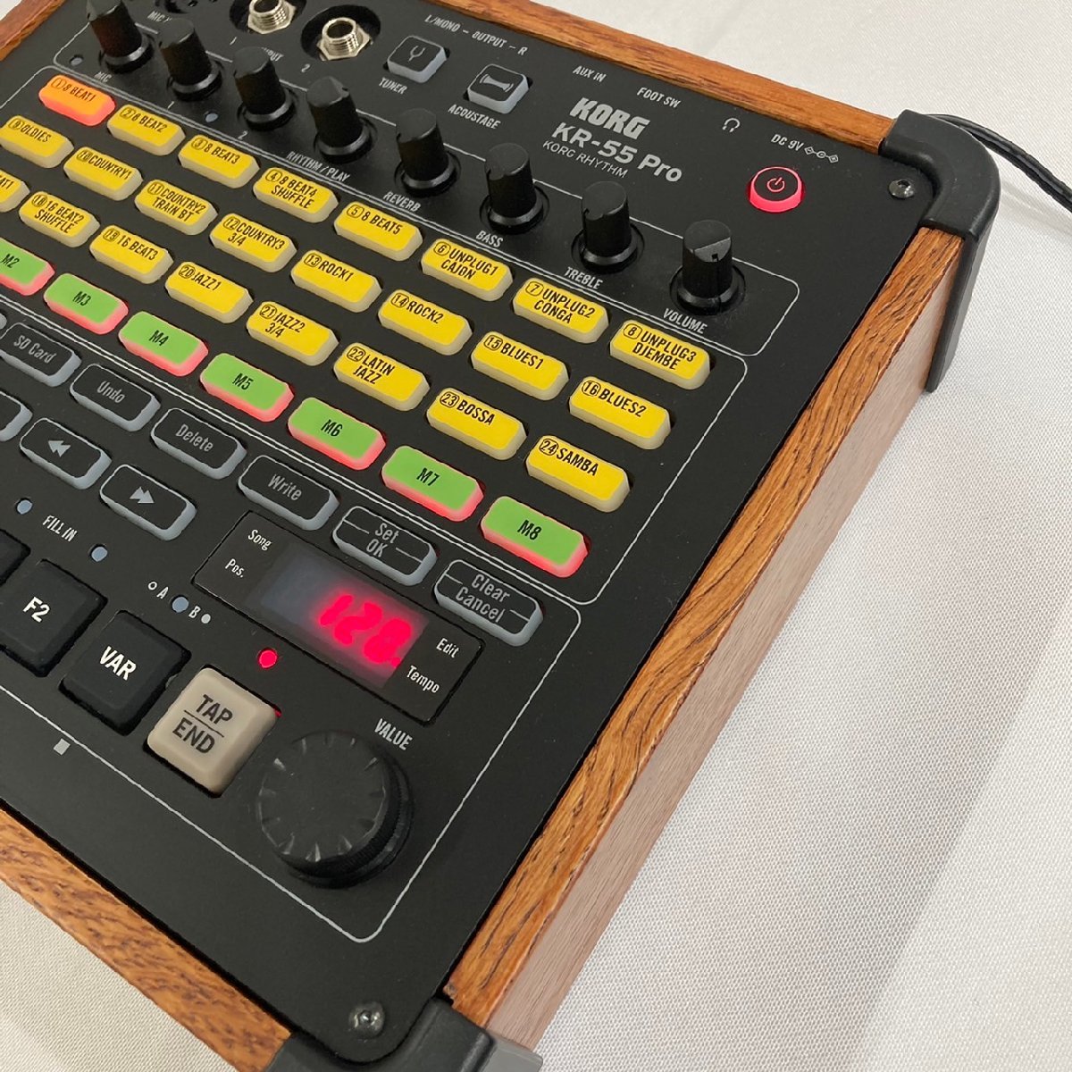 KORG ミキサー/レコーダー機能搭載 リズムマシン KR-55 Pro | ovale.eu