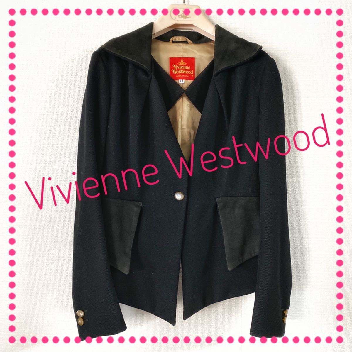 初期 レア Vivienne Westwood テーラードジャケット-