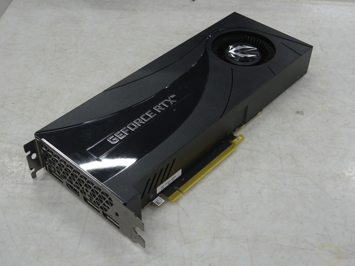 グラフィックボード ZOTAC GeForce RTX2060 SUPER 8GB ジャンク P63353