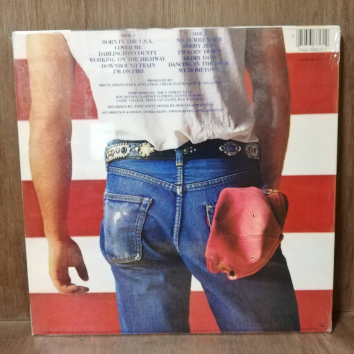 【LP】ORIGINAL - Bruce Springsteen Born In The U.S.A. - QC 38653 MASTERDISK - *17_画像2