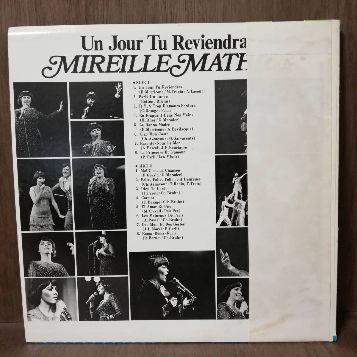 LP - Mireille Mathieu - Un Jour Tu Reviendras - GH-42-V - *17_画像2