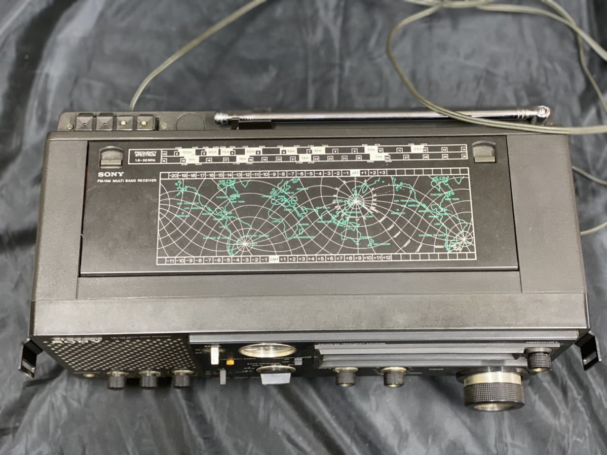 SONY ICF-6700マルチバンドレシーバー 5バンド FM/MW/SW1〜3 SONY ICF-6700マルチバンドレシーバー 5バンド FM/MW/SW1〜3