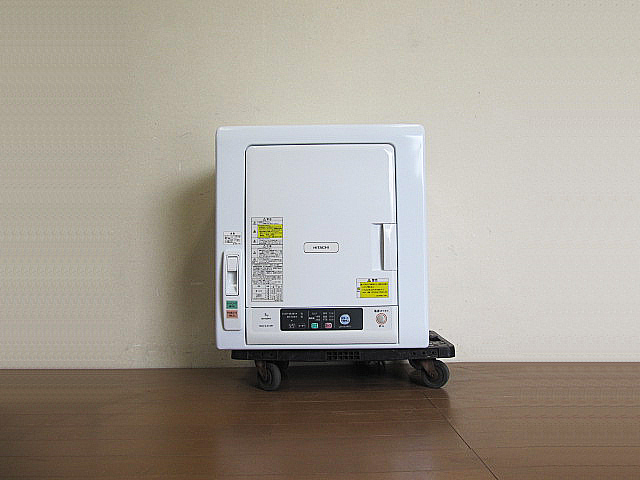 2018年製 日立 除湿形電気衣類乾燥機 DE-N50WV-W 乾燥5kg ヒーター