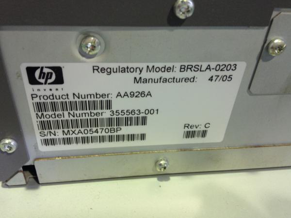 HP StorageWorks 1/8 Ultrium 960 лента авто Roader LTO3