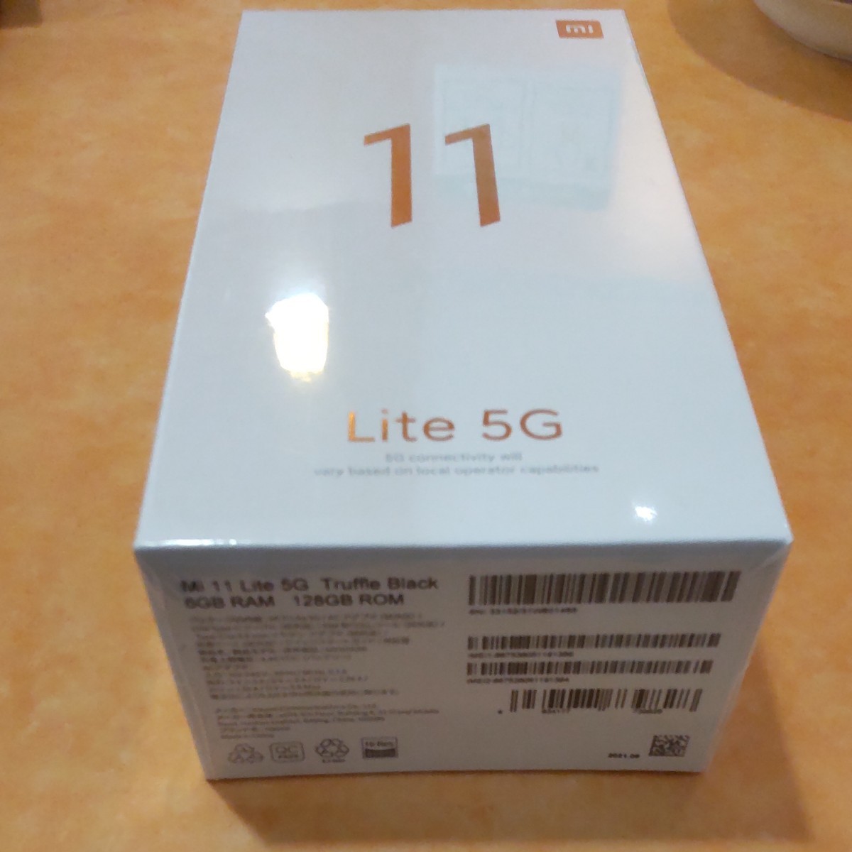 未使用】スマートフォン Xiaomi Mi 11 Lite 5G トリュフブラック 本体