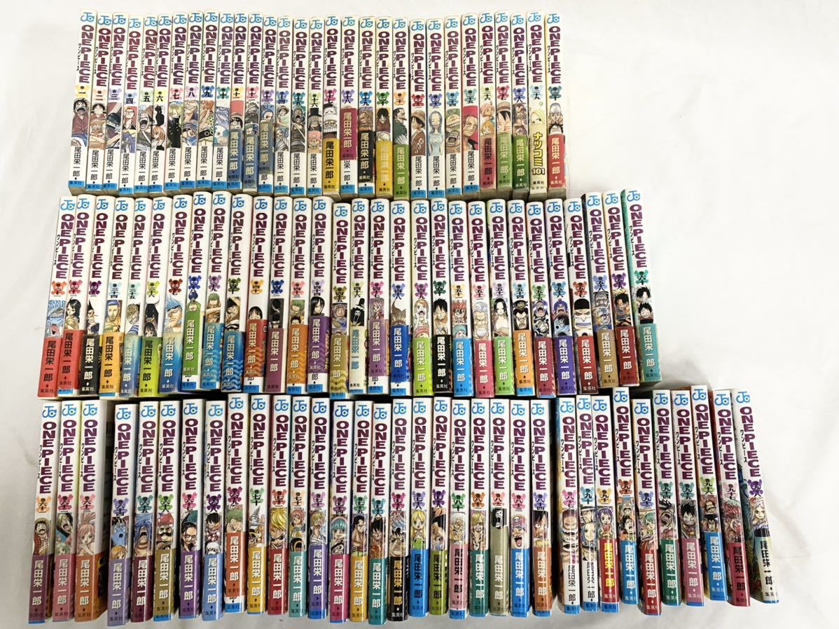 3K052 ワンピース ONE PIECE コミック 1~84/87/90~98巻セット 全94冊