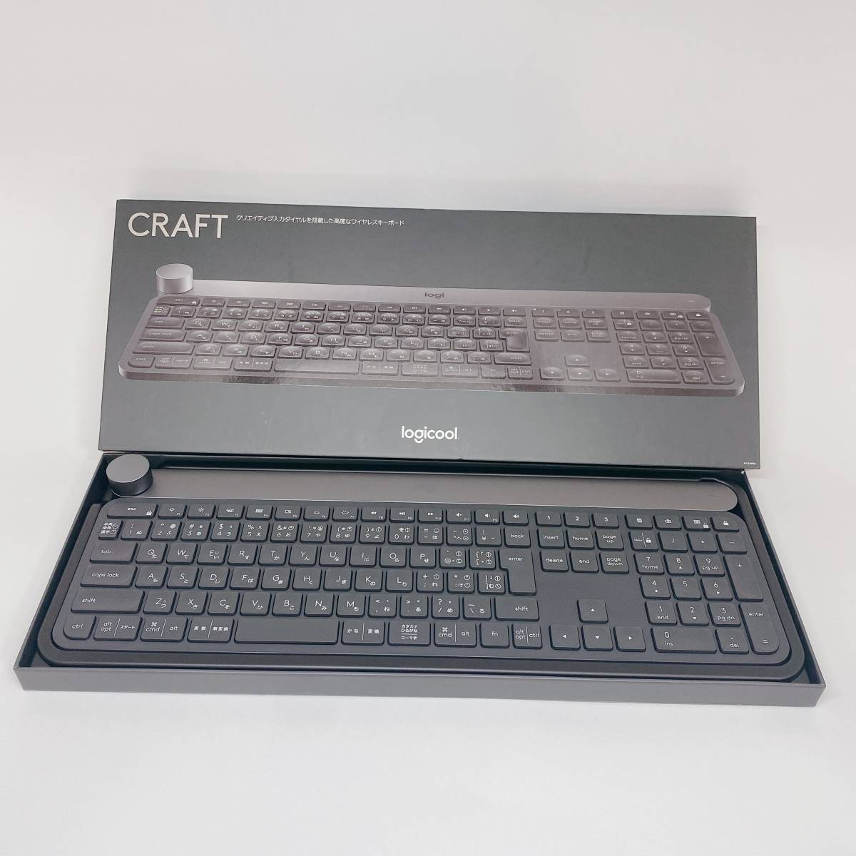 ロジクール キーボード ワイヤレス 無線 KX1000s bluetooth CRAFT