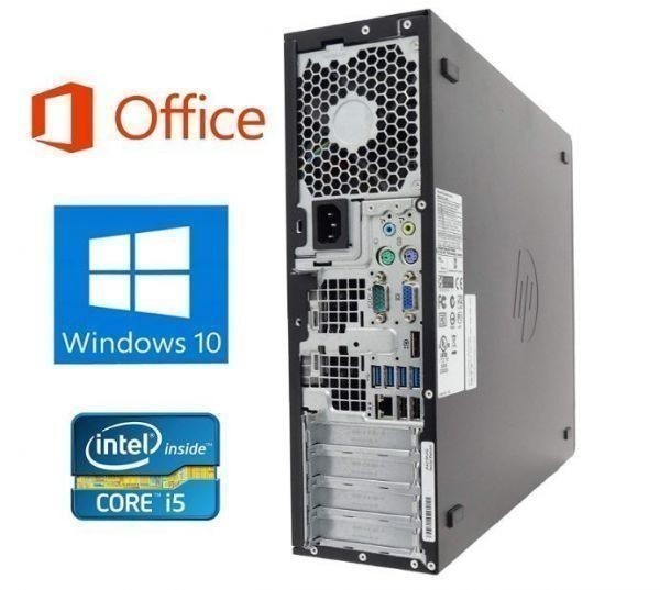 外付け Webカメラ セット HP 6200 Pro Windows10 PC Core i5-3770 メモリー:4GB 大容量SSD:240GB デスクトップ Office 2019 在宅勤務応援_画像3