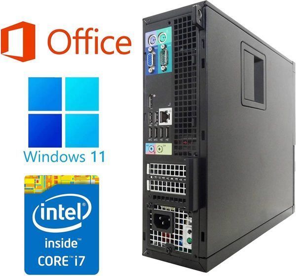 DELL 7020 Windows11 大容量メモリー:16GB 大容量SSD:512GB USB指紋