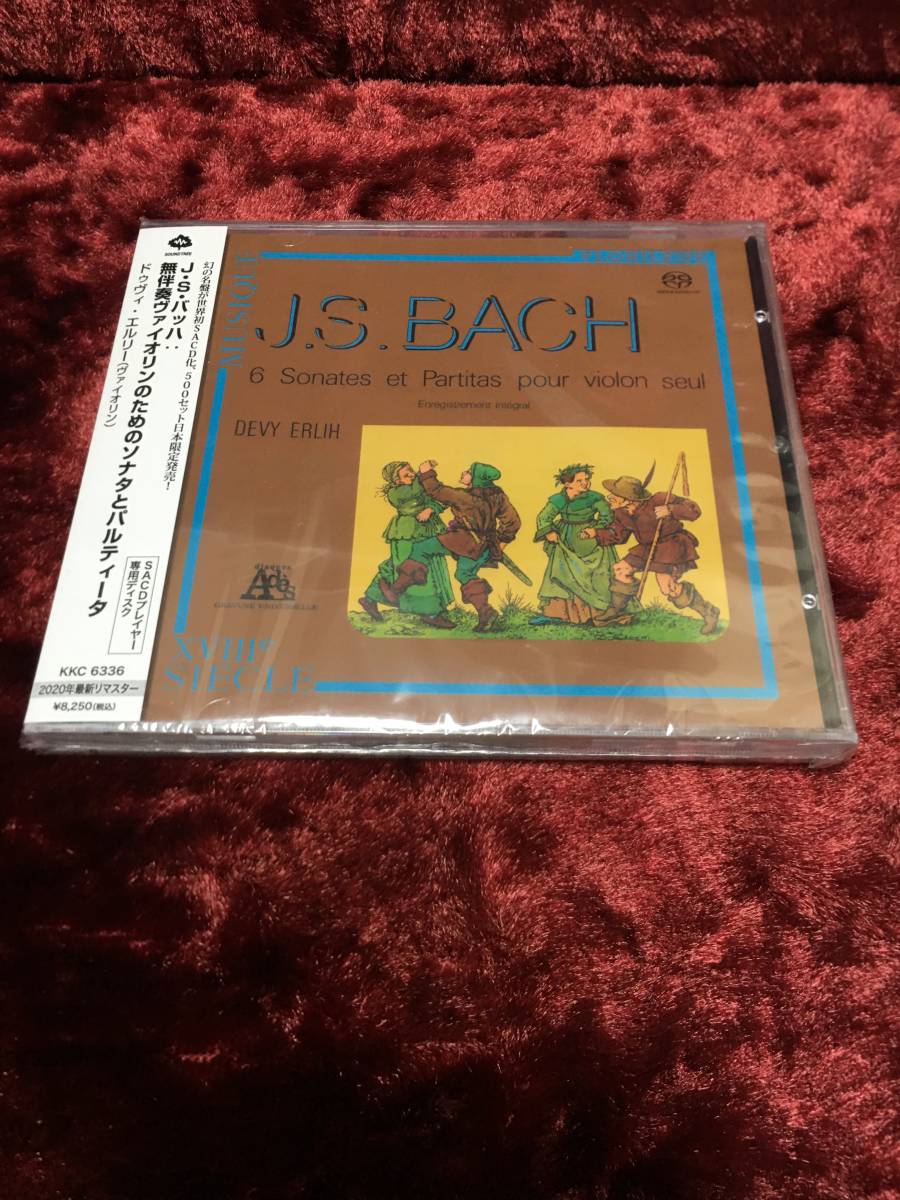 ☆SOUND TREE SACD Sonatas & Partitas J.S.Bach Erlih KKC6336