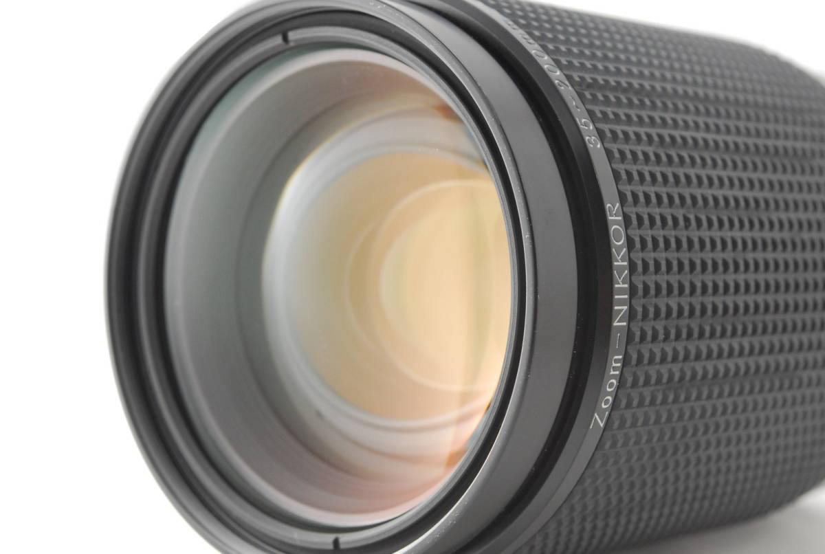 Nikon Ai Zoom Nikkor 35-200mm f3.5-4.5S (Ai-S f3.5-4.5) 動作も写りもOKです。概ねキレイです。前後キャップ、フィルター付きです。_画像3