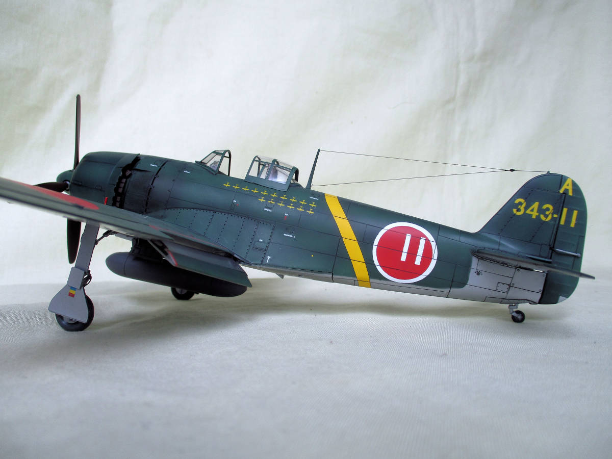 atsudra工房完成品】1/48 紫電改 杉田上飛曹長機 - 完成品 atsudra工房完成品】1/48 紫電改 杉田上飛曹長機 - 完成品