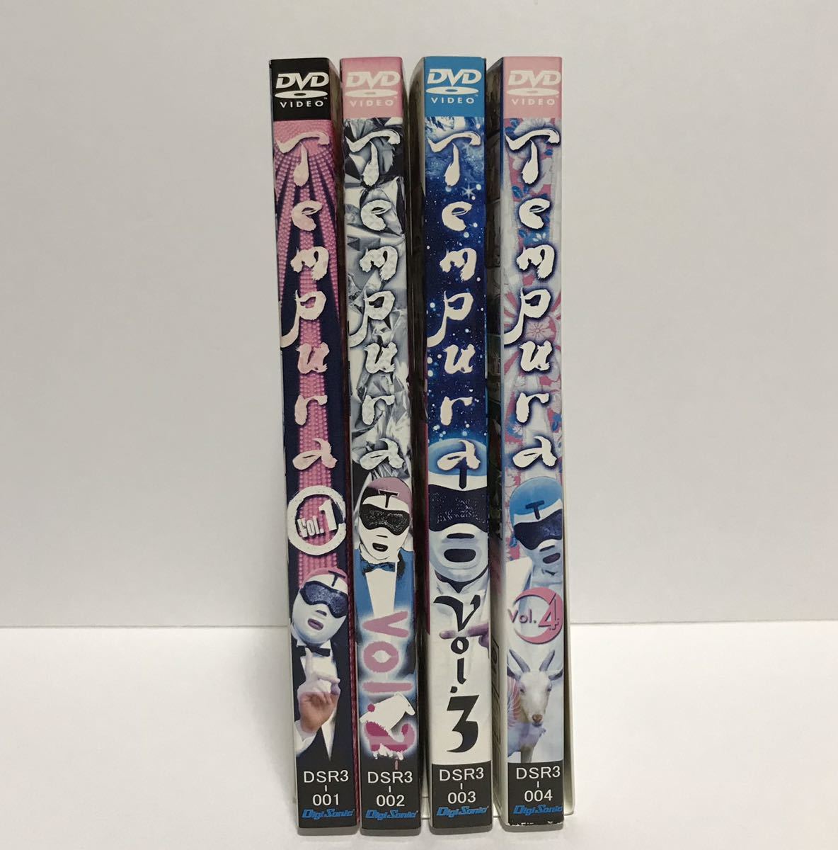TEMPURA 全4巻 DVD レンタル落ち / TEMPURAマン 金ちゃん マッコイ斉藤