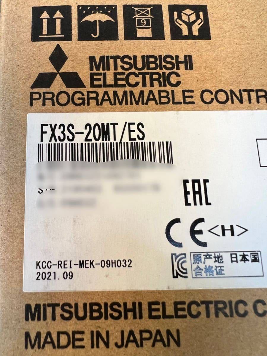 未使用 三菱電機 シーケンサー FX3S-20MT/ES 2021年9月製 1台のみ www