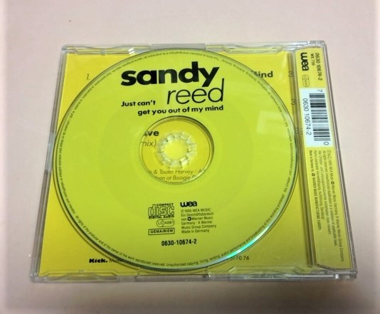 Sandy Reed(サンディリード) 「Just Can't Get You Out Of My Mind」 Germany盤_画像2