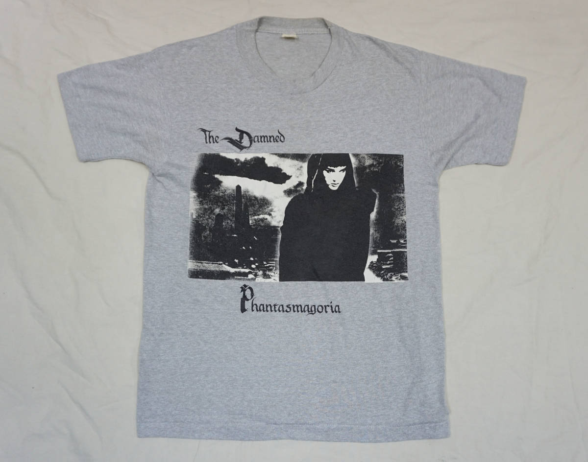 超レア! 80's USA製 THE DAMNED 『PHANTASMAGORIA』 Tシャツ SEX PISTOLS BUZZCOCKS CLASH PUBLIC IMAGE LTD SID VICIOUS JOY DIVISION JAM