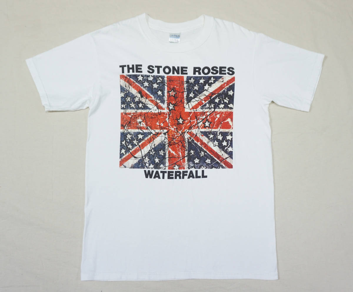 激レア! 00's THE STONE ROSES 『WATERFALL』 Tシャツ IAN BROWN BLUR